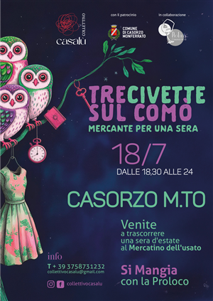 Mercatino tre civette sul comò
